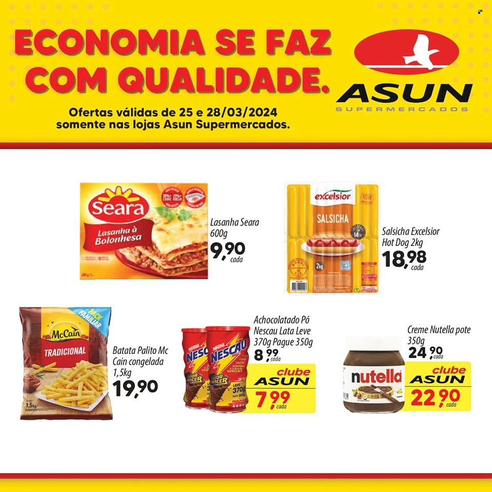 Encarte Asun Supermercados  - 25.03.2024 - 28.03.2024.