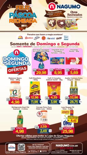 Supermercados Nagumo - DOMINGO E SEGUNDA