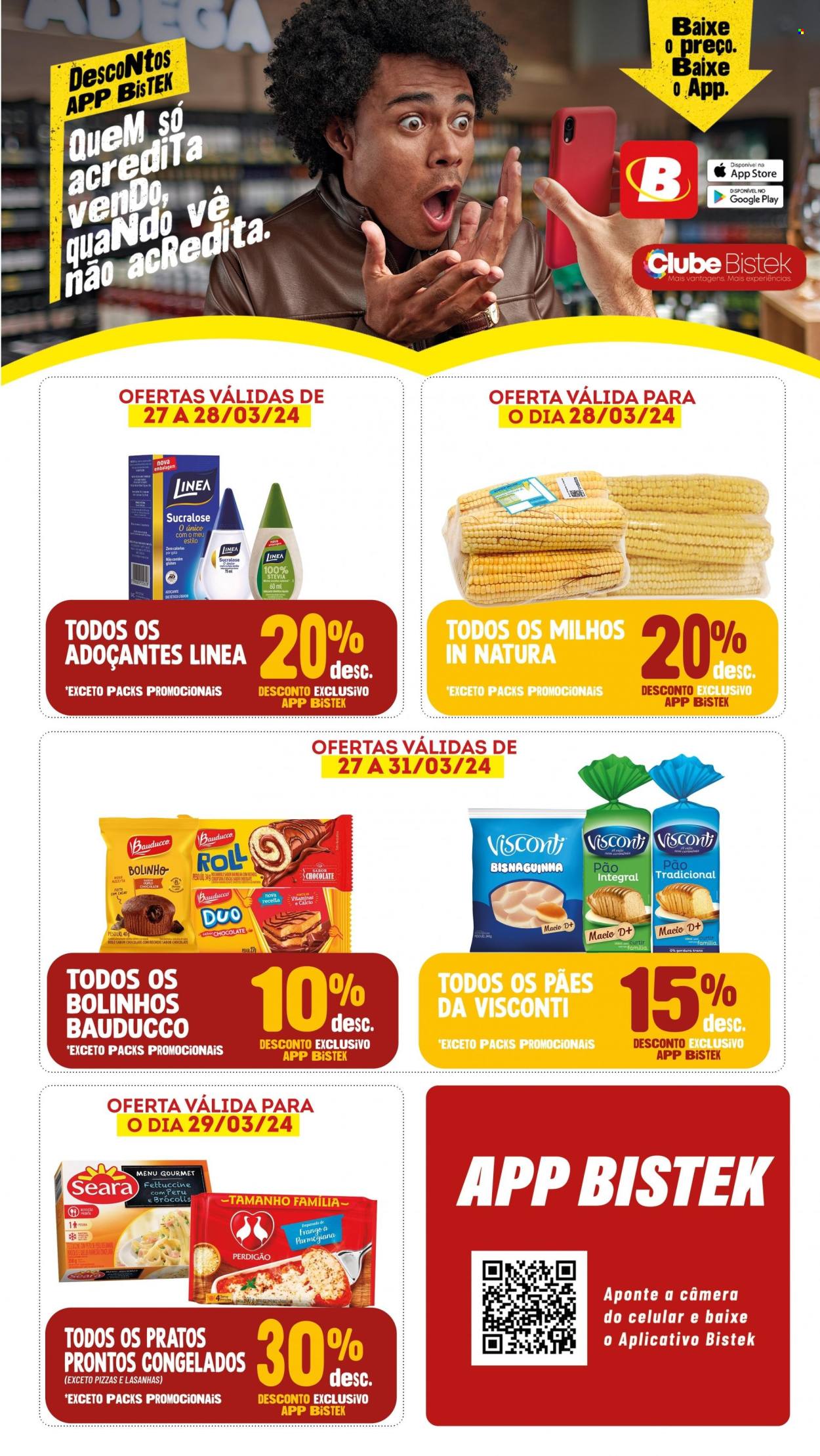 Encarte Bistek Supermercados  - 27.03.2024 - 31.03.2024.