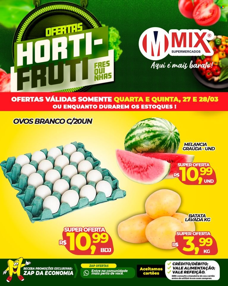 Encarte Mix Supermercados  - 27.03.2024 - 28.03.2024.