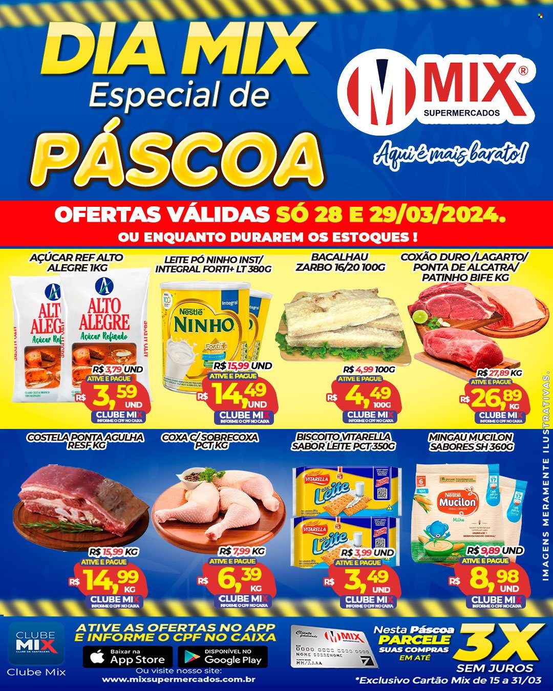 Encarte Mix Supermercados  - 28.03.2024 - 29.03.2024.