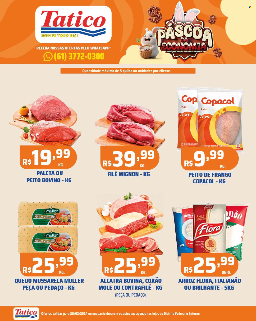 Encarte Supermercados Tatico  - 28.03.2024 - 28.03.2024.