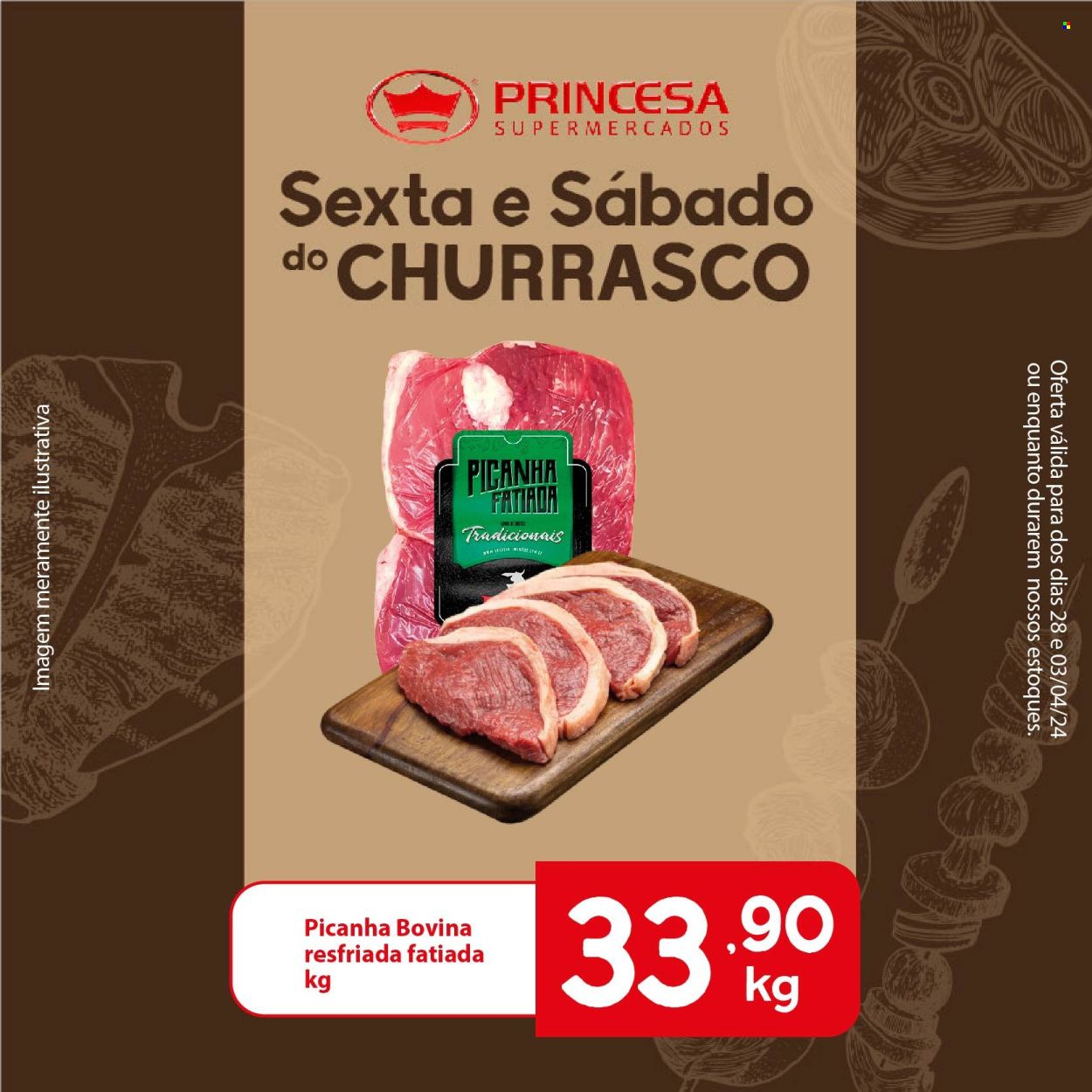 Encarte Princesa Supermercados  - 28.03.2024 - 03.04.2024.