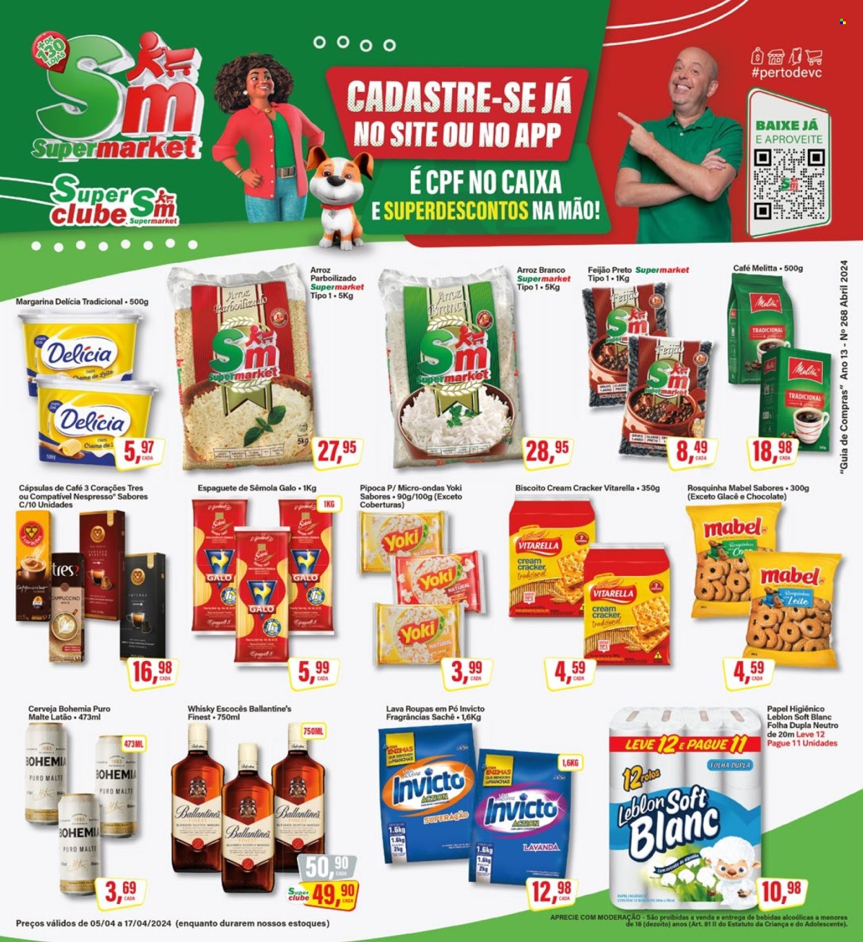 Encarte Rede Supermarket  - 05.04.2024 - 17.04.2024.
