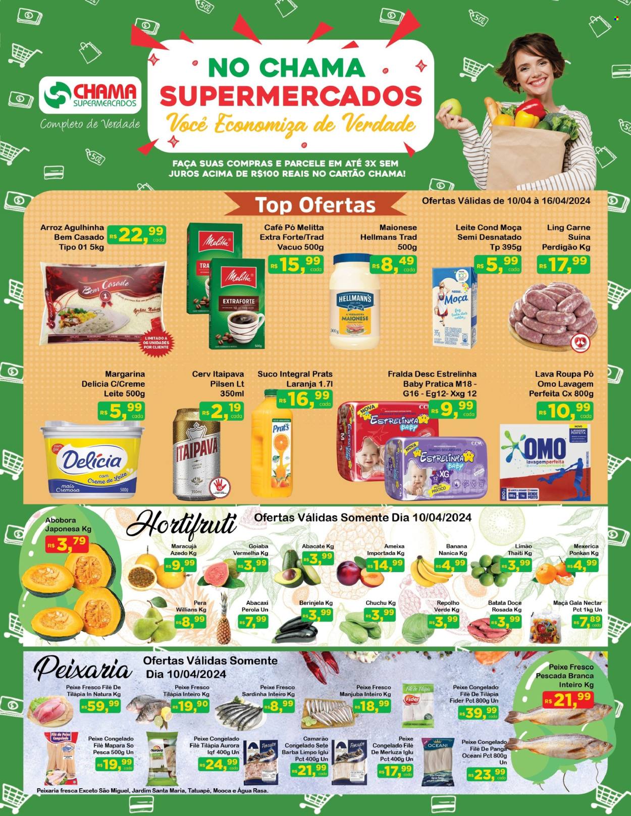 Encarte Chama Supermercados  - 10.04.2024 - 16.04.2024.