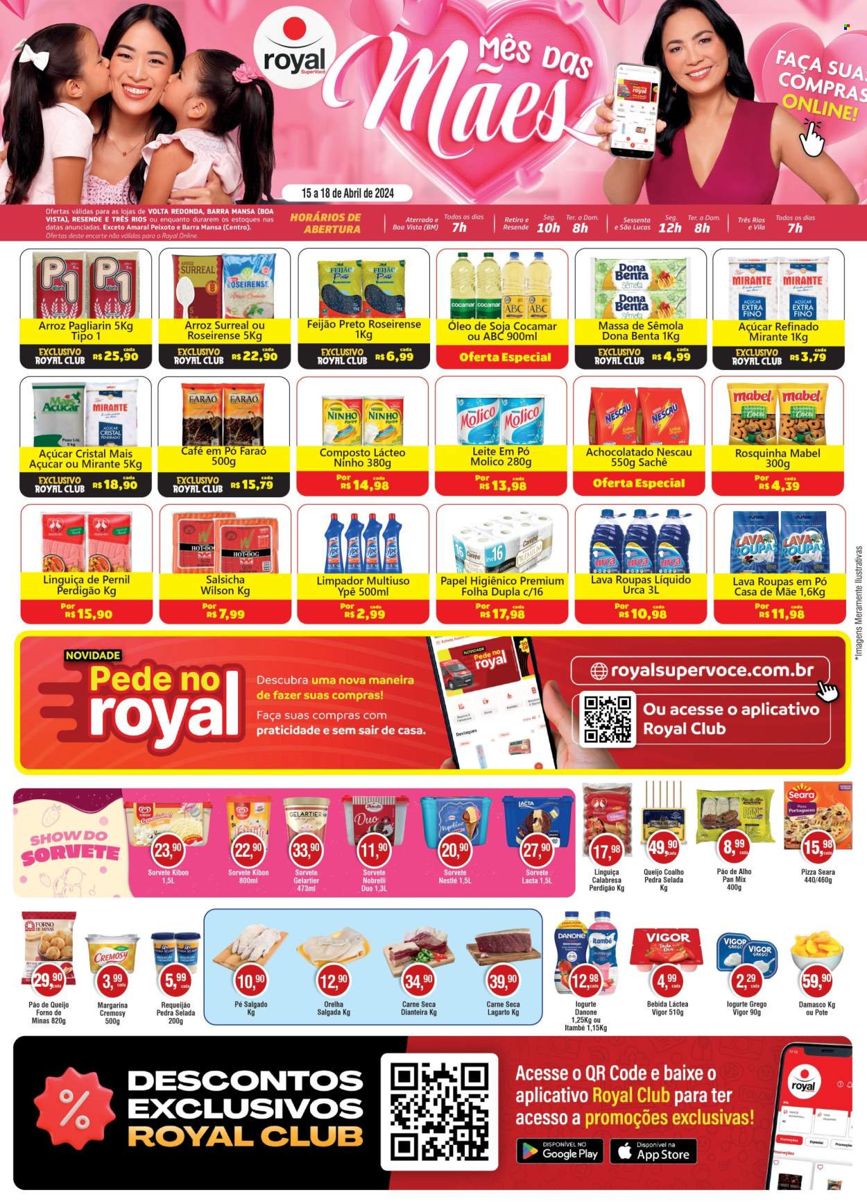 Encarte Royal Supermercados  - 15.04.2024 - 18.04.2024.