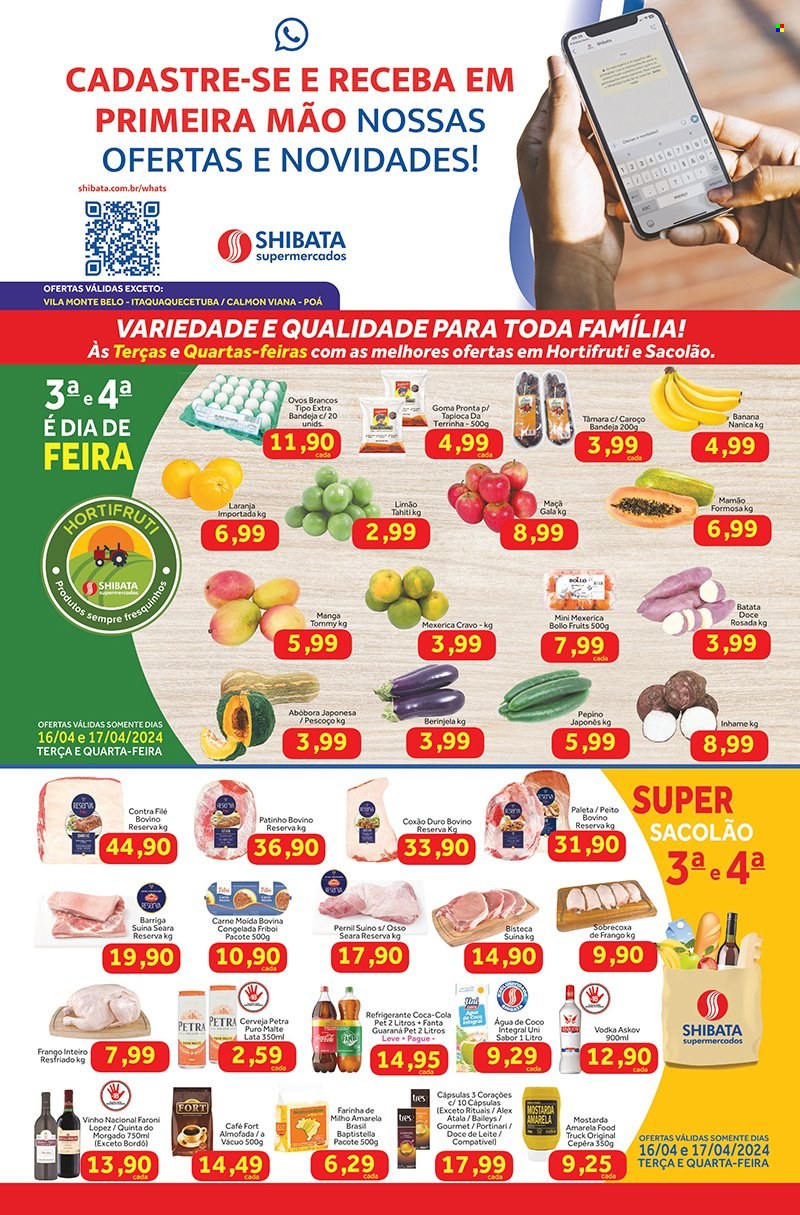Encarte Shibata Supermercados  - 16.04.2024 - 22.04.2024.
