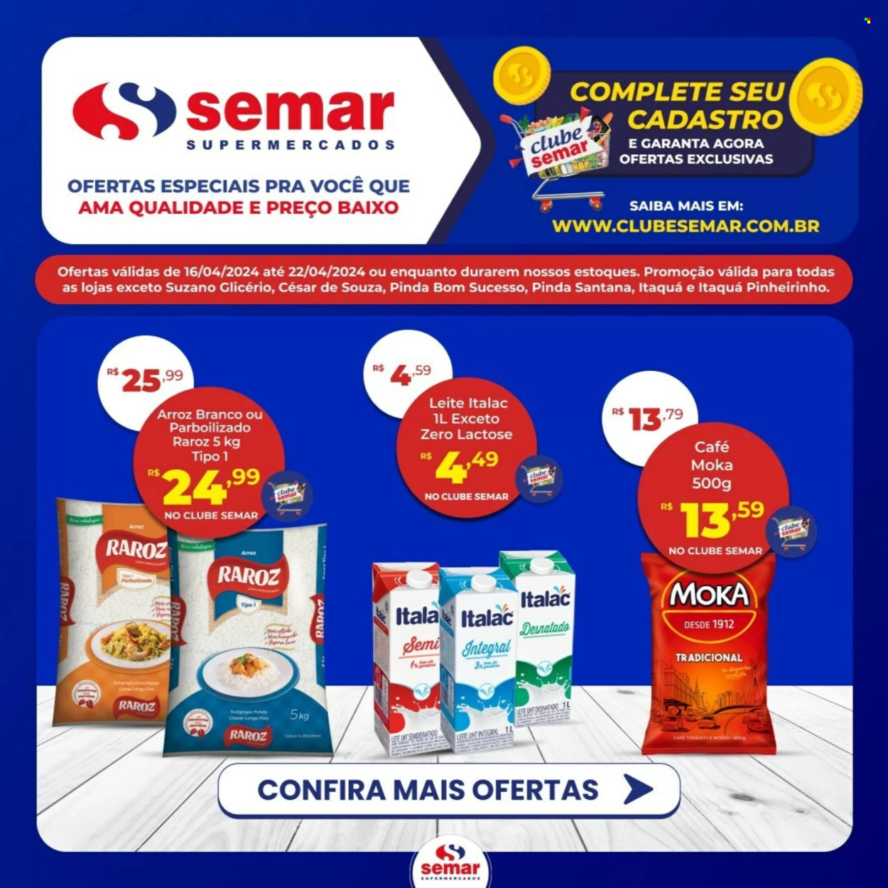 Encarte Semar Supermercados  - 16.04.2024 - 22.04.2024.