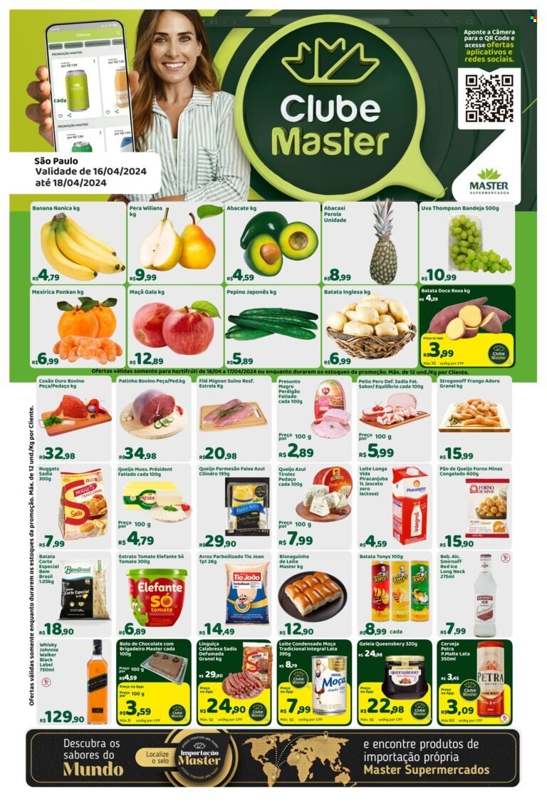 Encarte Master Supermercados  - 16.04.2024 - 18.04.2024.