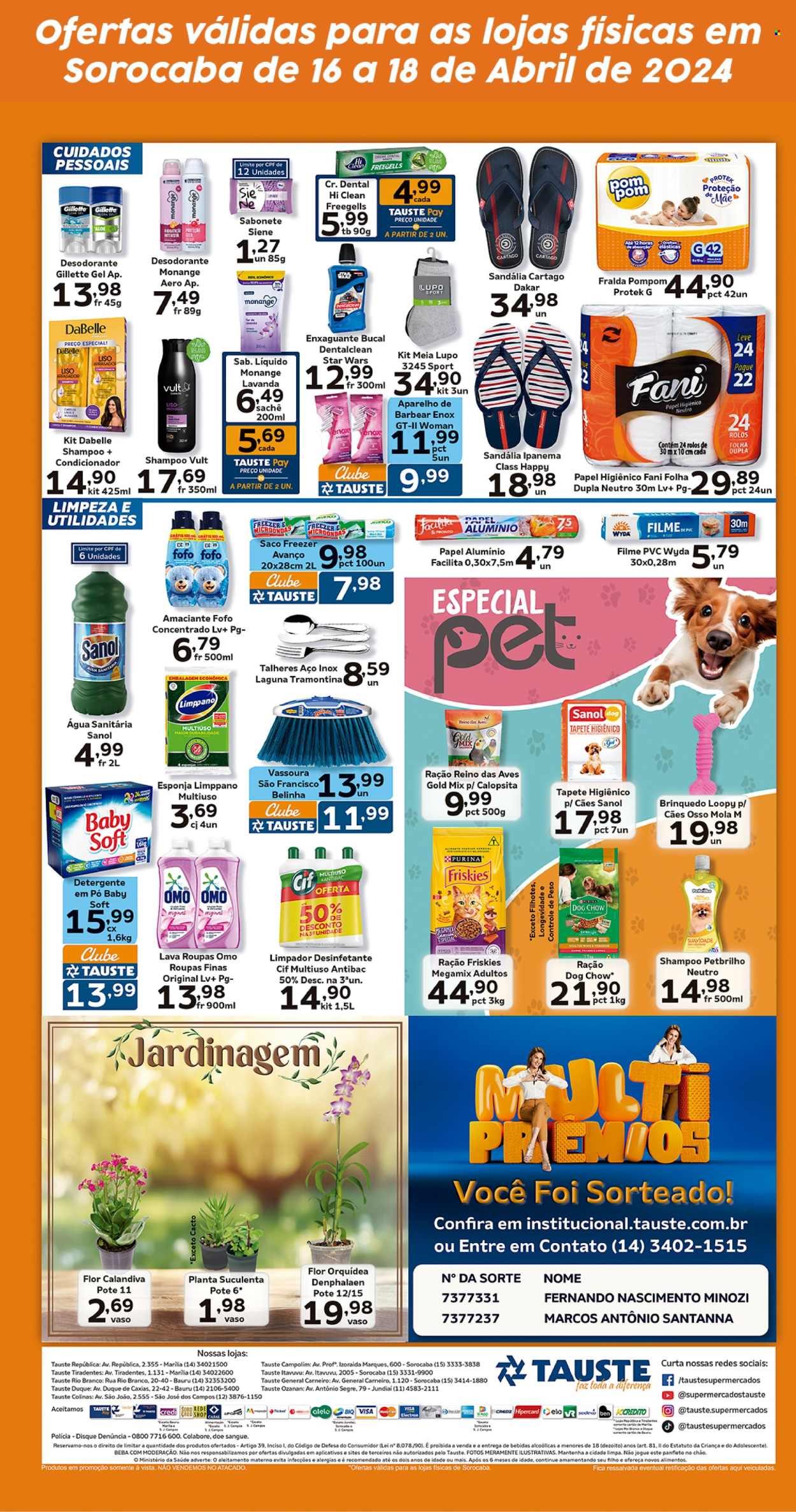 Encarte Tauste Supermercados  - 16.04.2024 - 18.04.2024.
