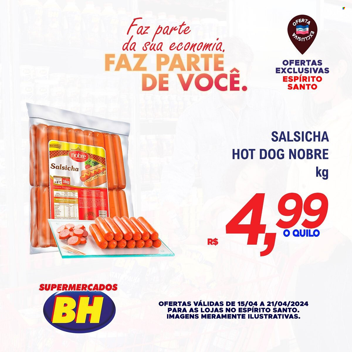 Encarte Supermercados BH  - 15.04.2024 - 21.04.2024.
