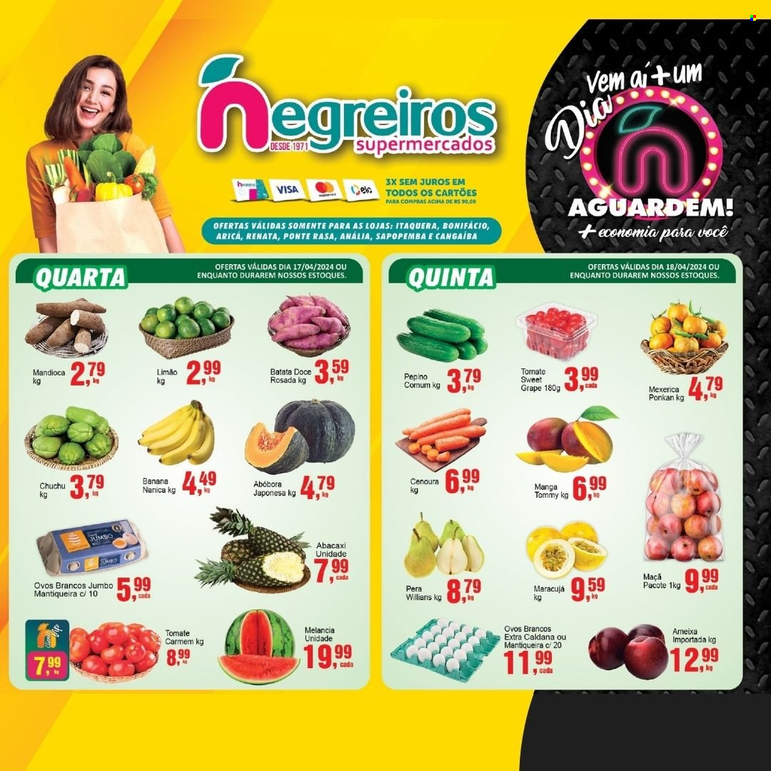 Encarte Supermercado Negreiros  - 17.04.2024 - 23.04.2024.