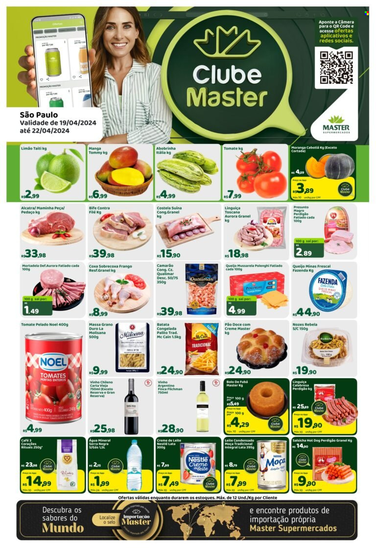 Encarte Master Supermercados  - 19.04.2024 - 22.04.2024.