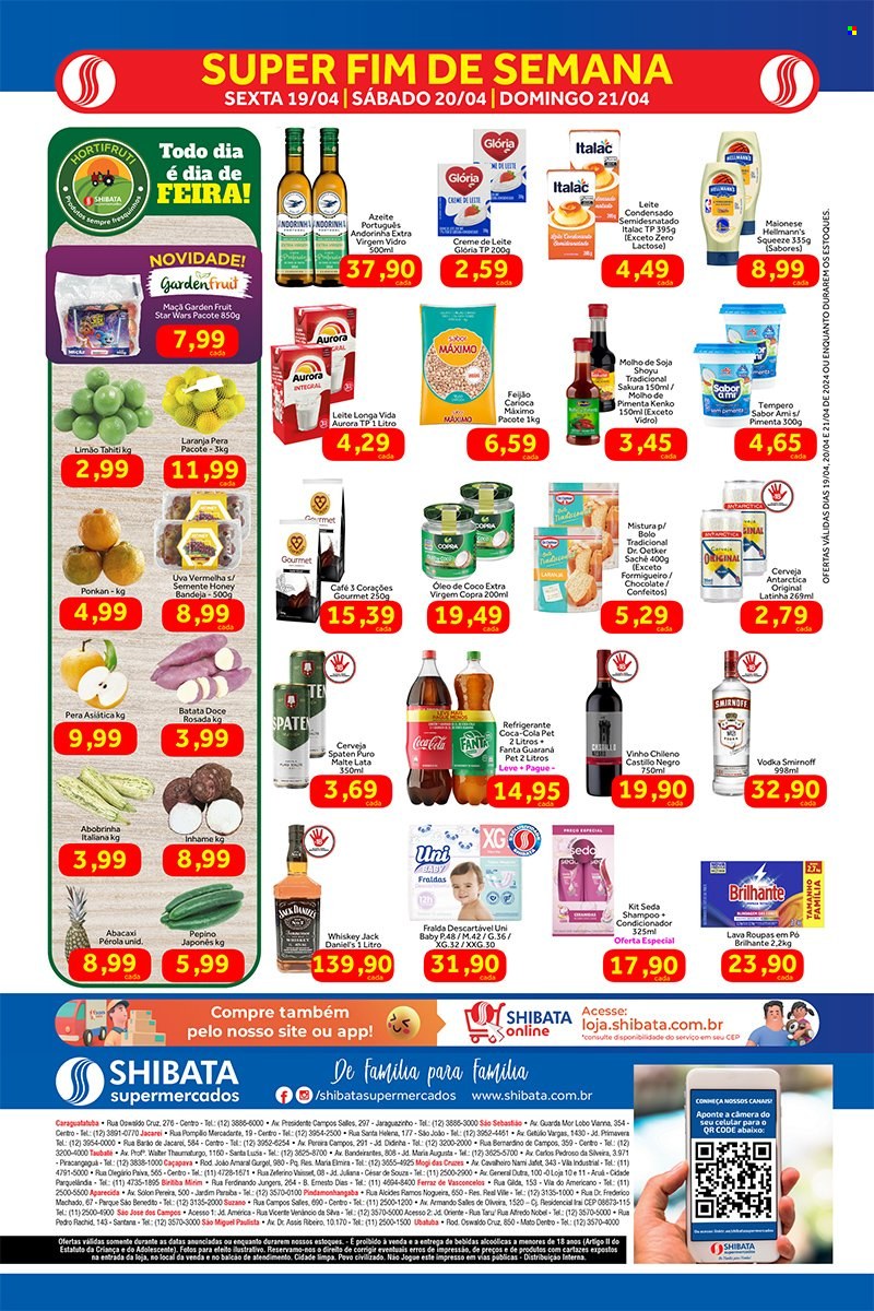 Encarte Shibata Supermercados  - 19.04.2024 - 21.04.2024.