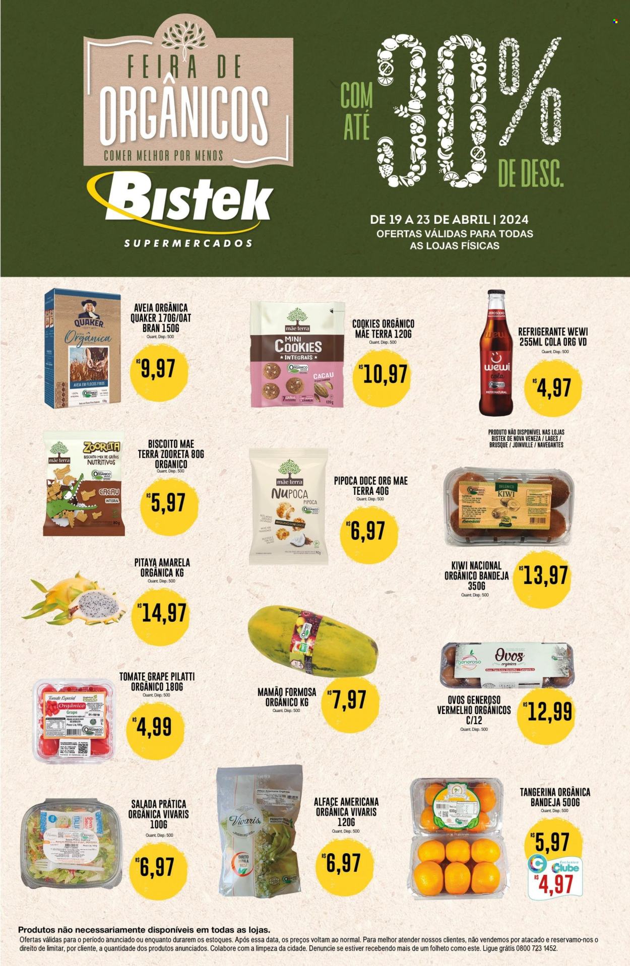 Encarte Bistek Supermercados  - 19.04.2024 - 23.04.2024.