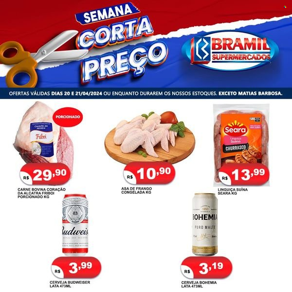 Encarte Bramil Supermercados  - 20.04.2024 - 21.04.2024.