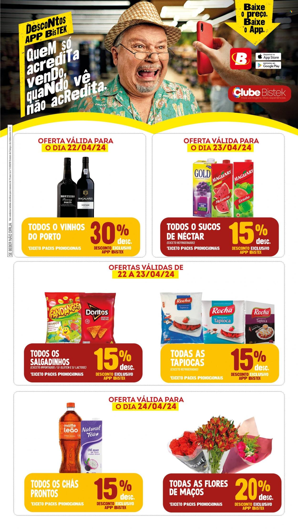 Encarte Bistek Supermercados  - 22.04.2024 - 24.04.2024.