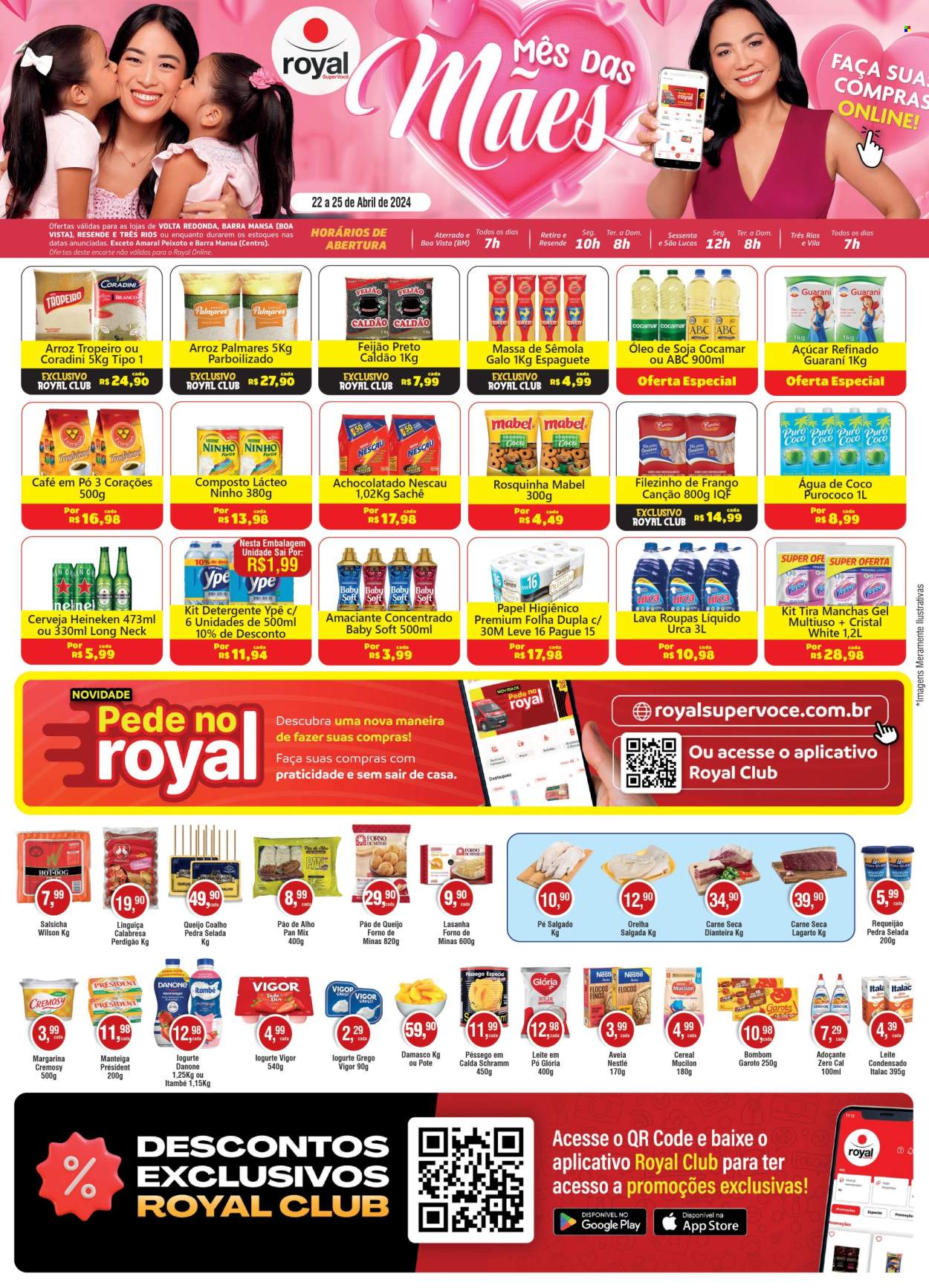 Encarte Royal Supermercados  - 22.04.2024 - 25.04.2024.