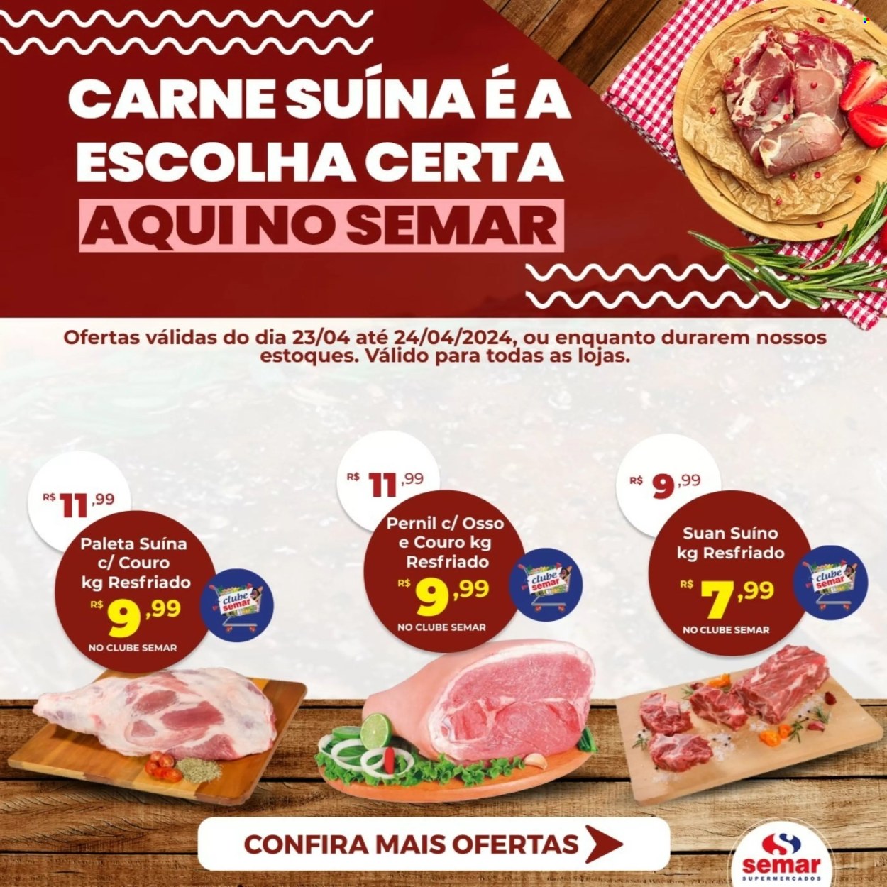 Encarte Semar Supermercados  - 23.04.2024 - 24.04.2024.