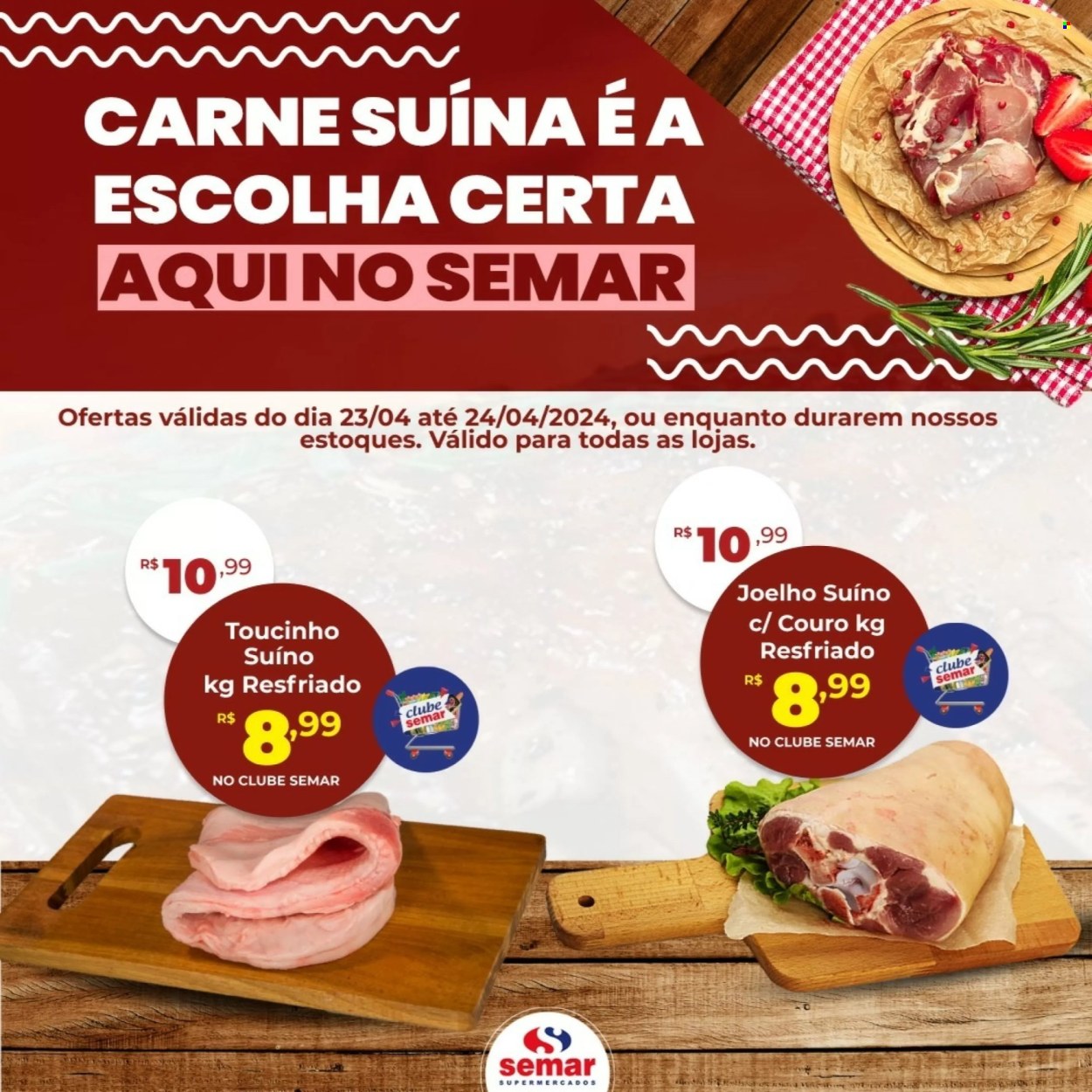 Encarte Semar Supermercados  - 23.04.2024 - 24.04.2024.