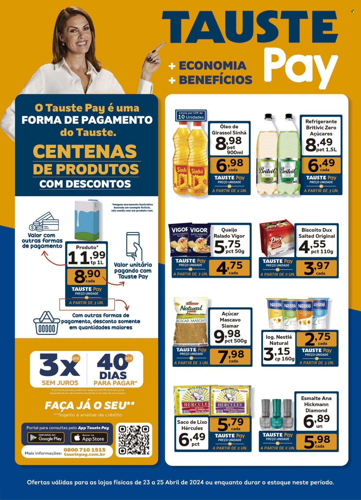 Encarte Tauste Supermercados  - 23.04.2024 - 25.04.2024.