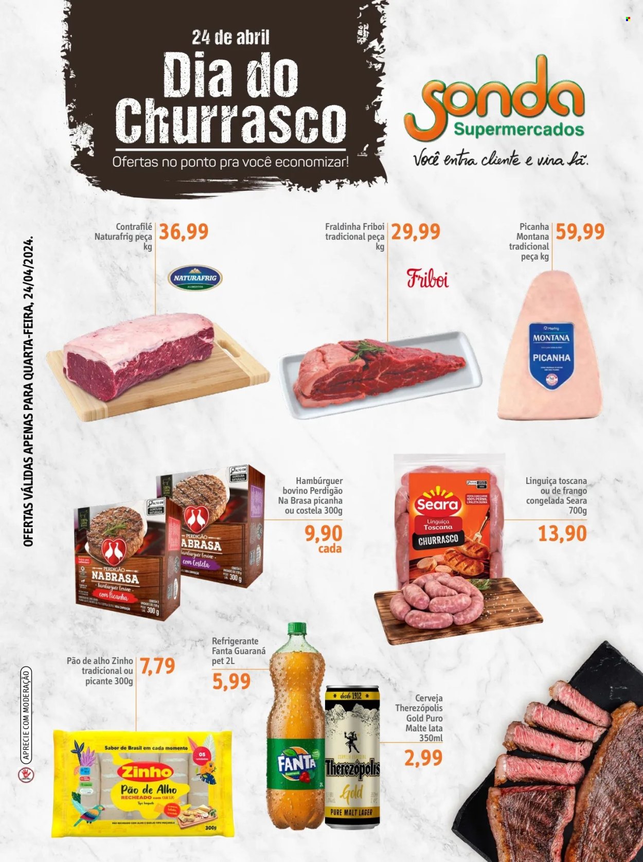 Encarte Sonda Supermercados  - 24.04.2024 - 24.04.2024.