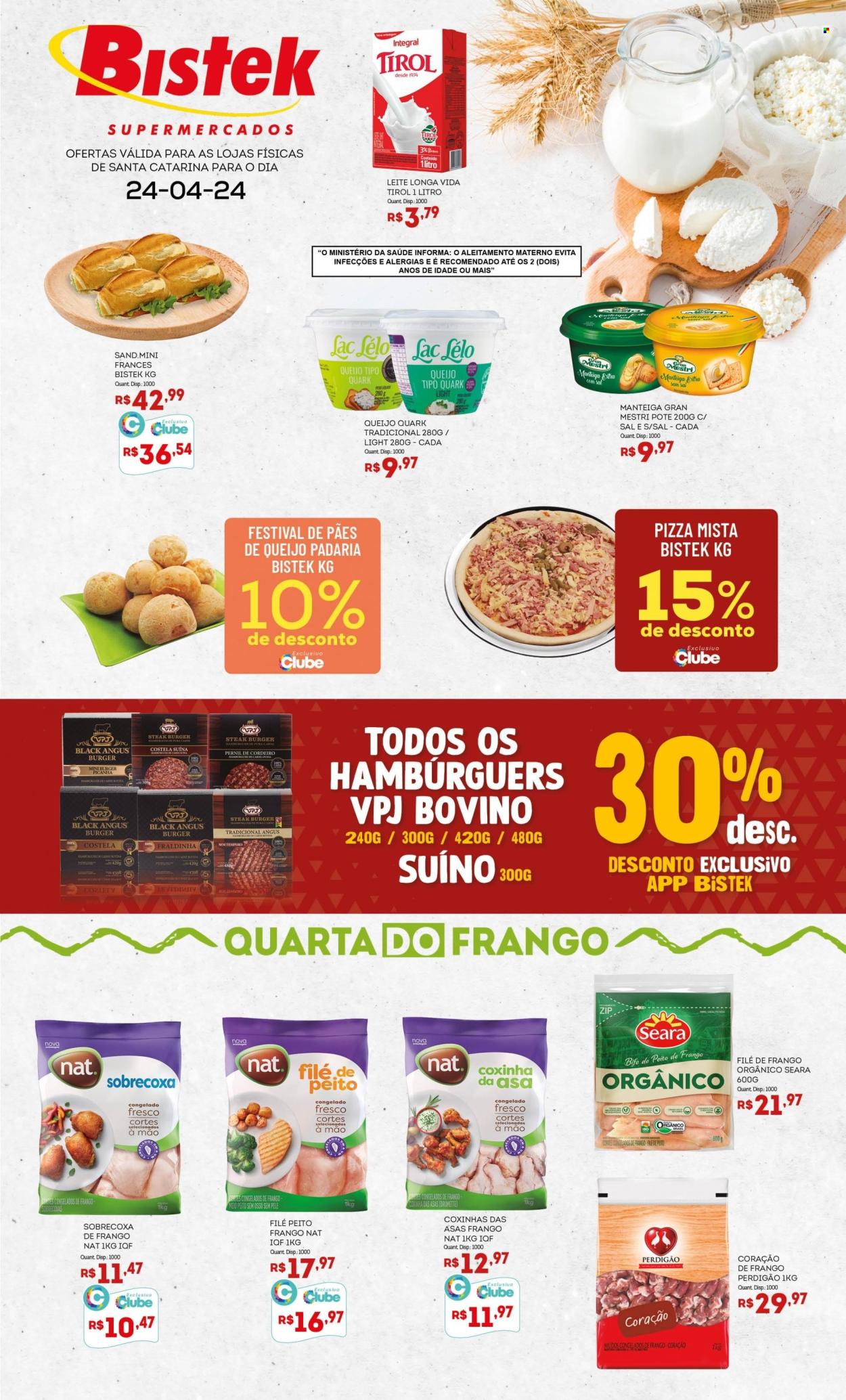 Encarte Bistek Supermercados  - 24.04.2024 - 24.04.2024.