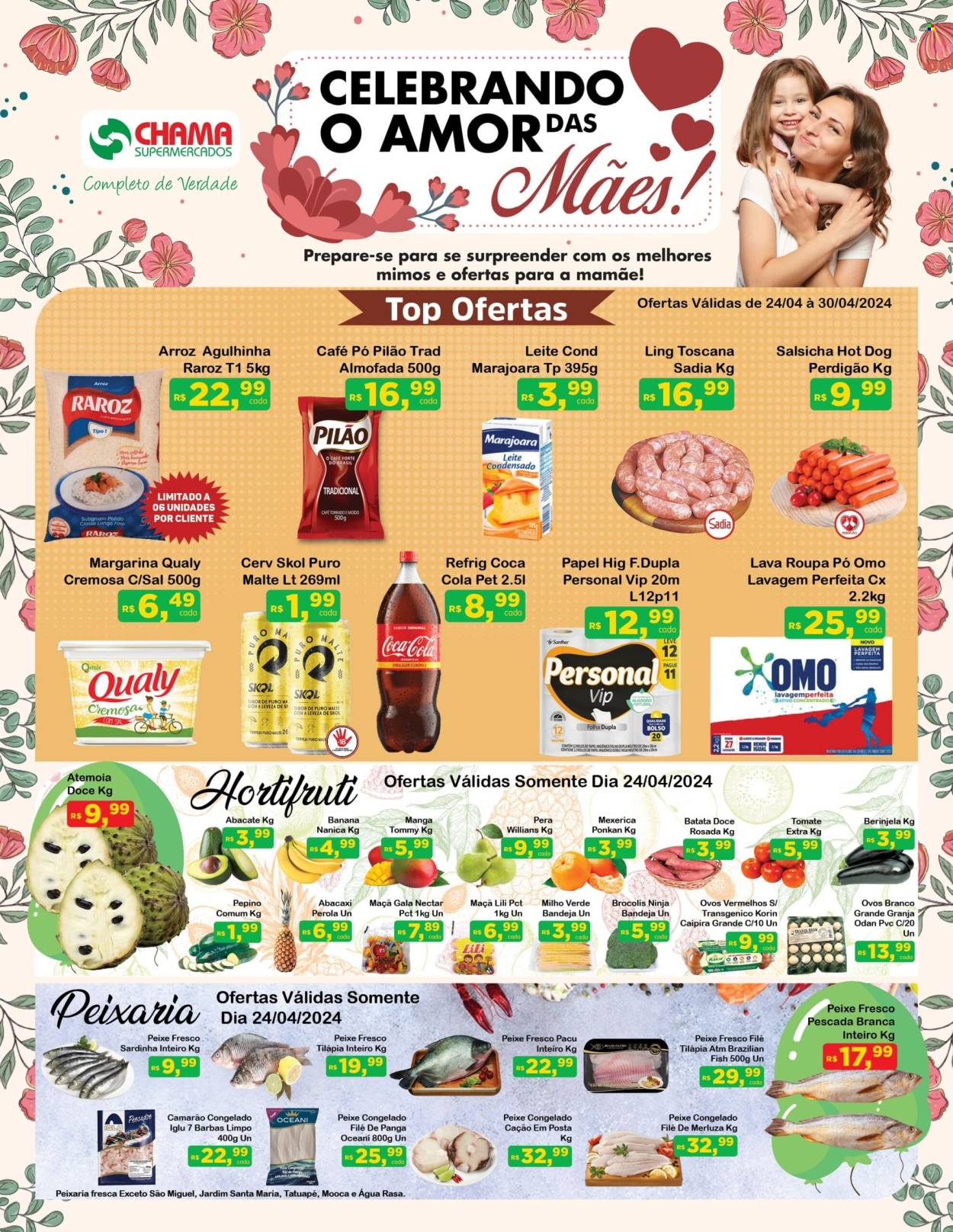 Encarte Chama Supermercados  - 24.04.2024 - 30.04.2024.
