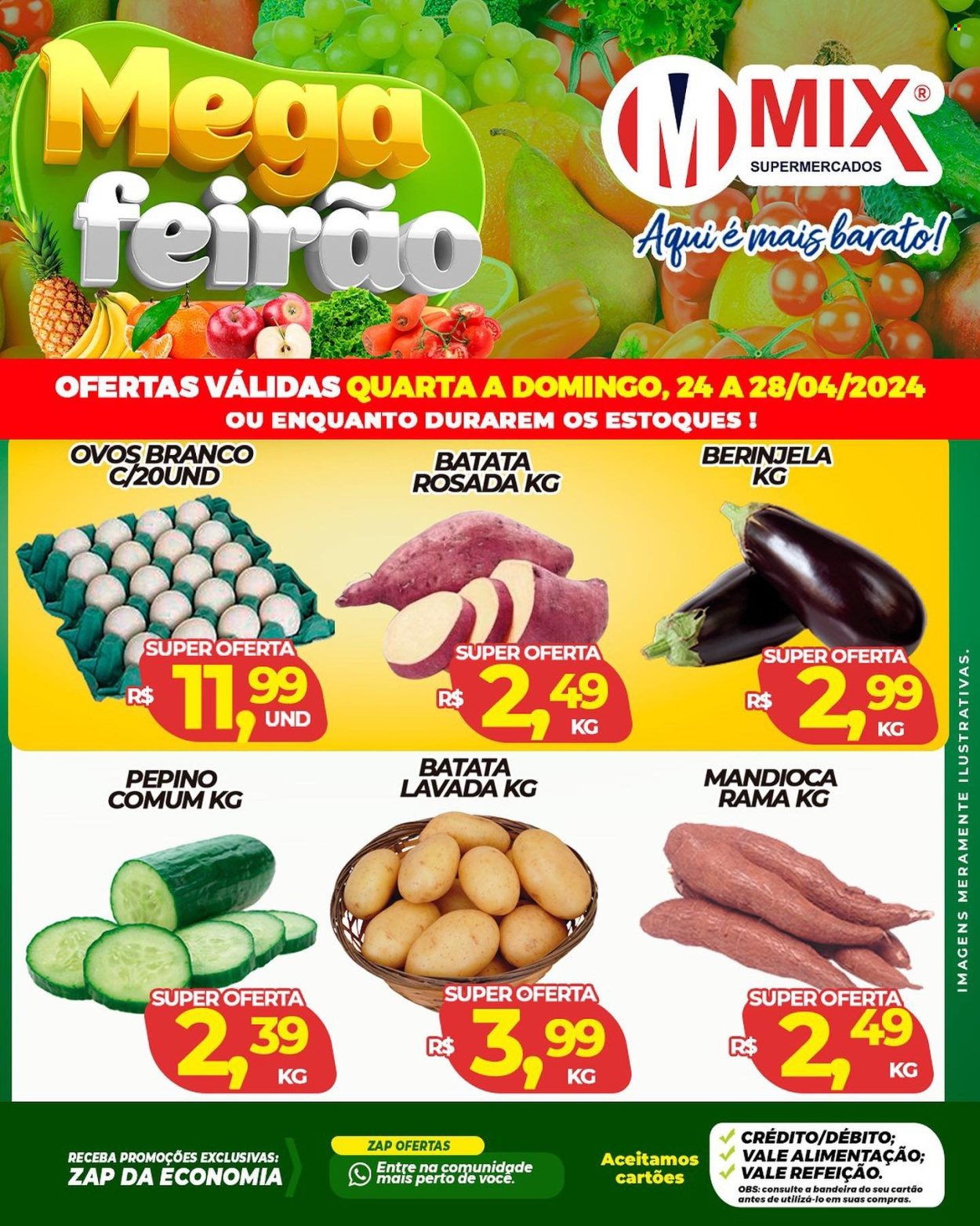 Encarte Mix Supermercados  - 24.04.2024 - 28.04.2024.