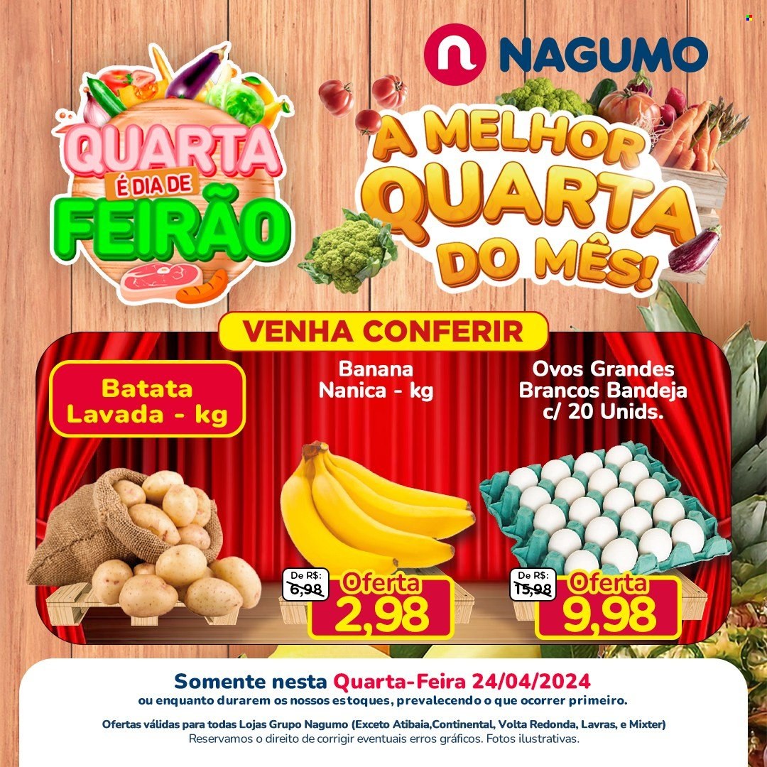 Encarte Supermercados Nagumo  - 24.04.2024 - 24.04.2024.