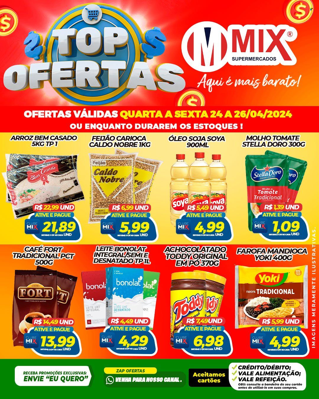 Encarte Mix Supermercados  - 24.04.2024 - 26.04.2024.