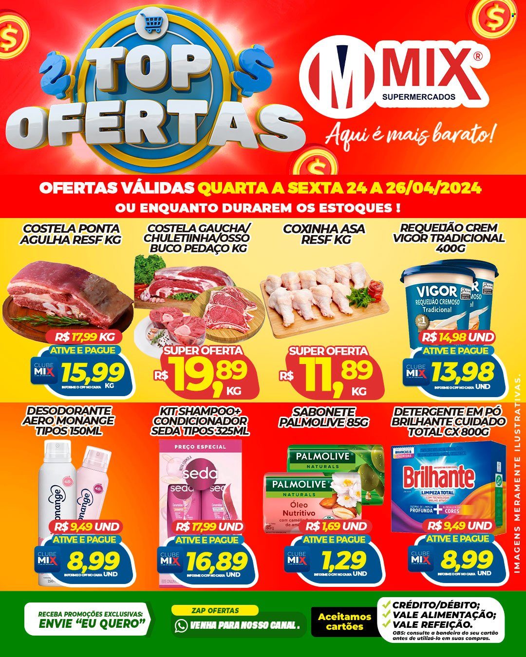 Encarte Mix Supermercados  - 24.04.2024 - 26.04.2024.