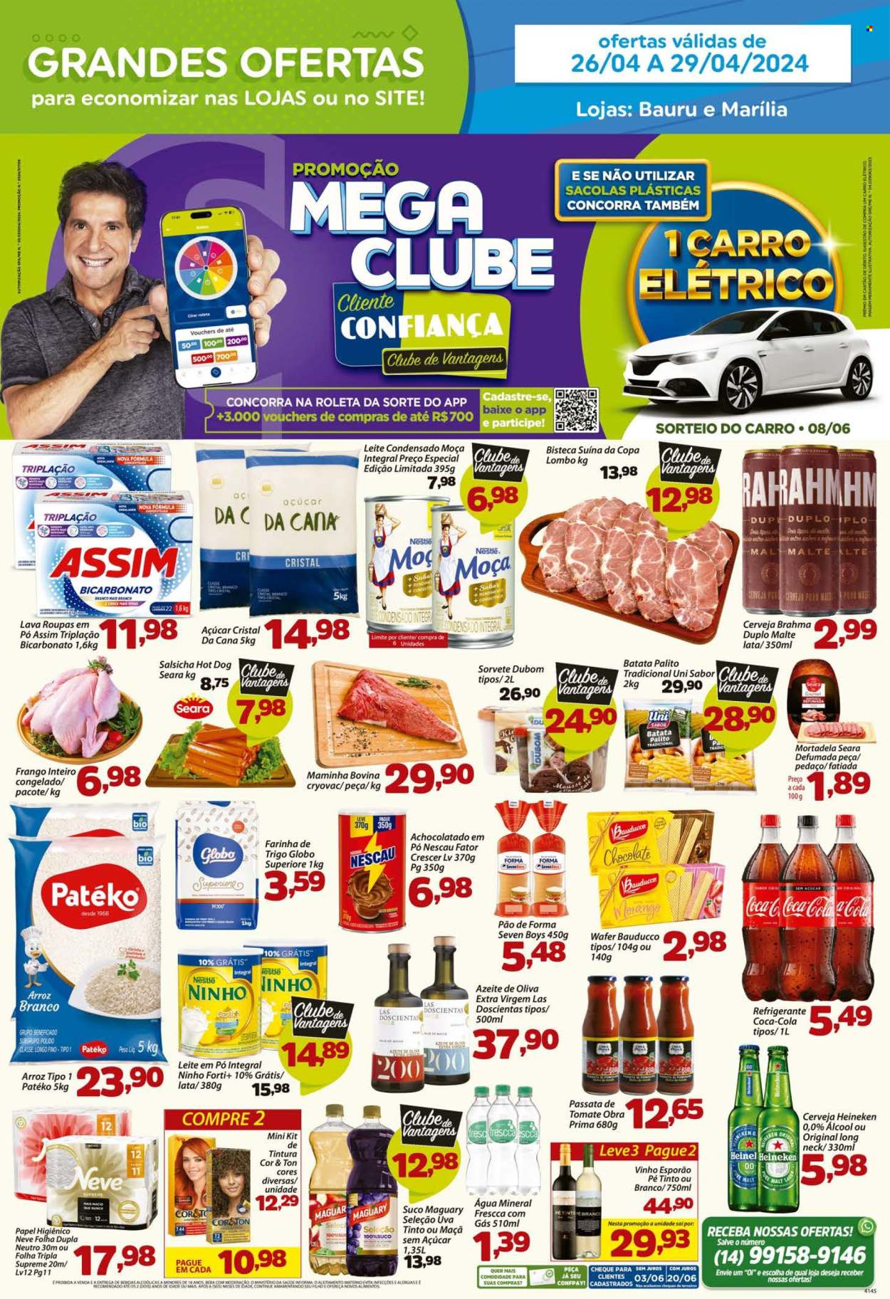 Encarte Confiança Supermercados  - 26.04.2024 - 29.04.2024.