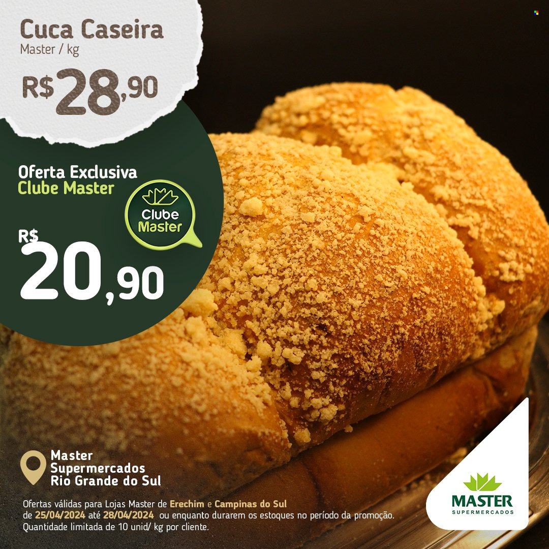 Encarte Master Supermercados  - 25.04.2024 - 28.04.2024.