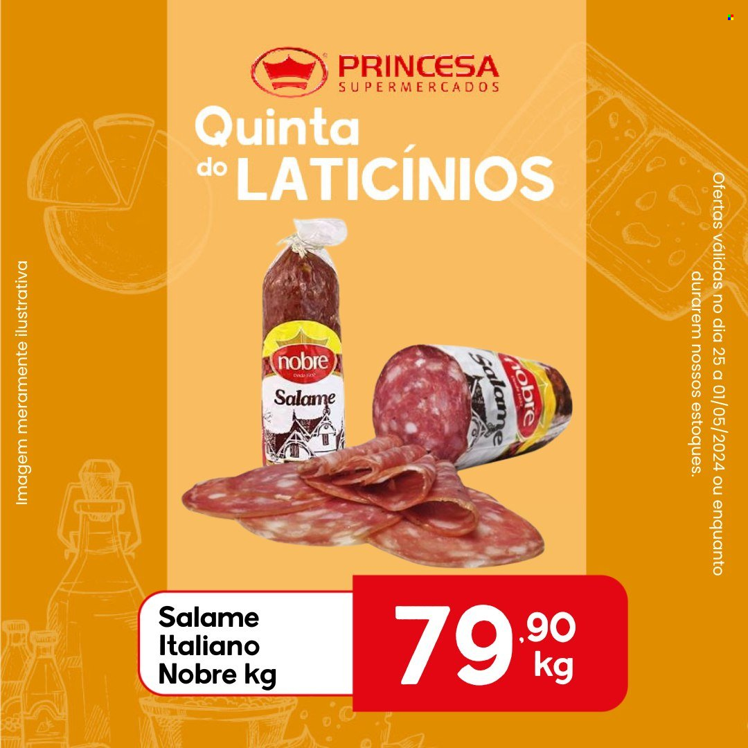 Encarte Princesa Supermercados  - 25.04.2024 - 01.05.2024.