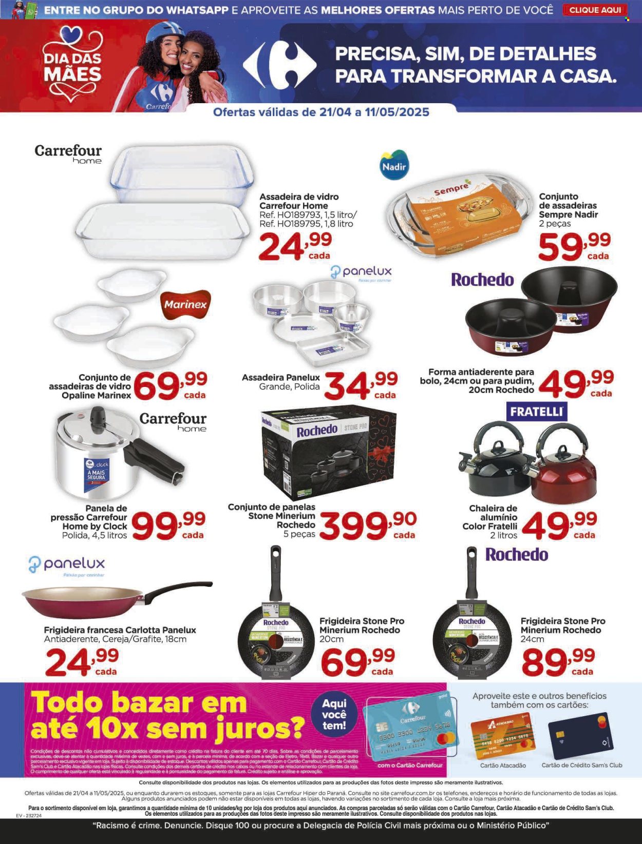 Encarte Carrefour Hiper  - 21.04.2025 - 11.05.2025.