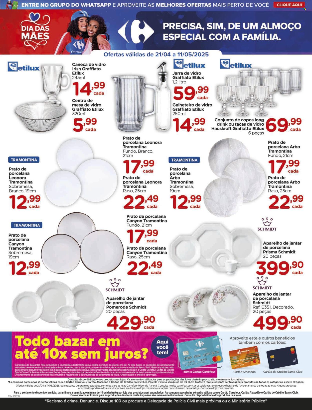 Encarte Carrefour Hiper  - 21.04.2025 - 11.05.2025.