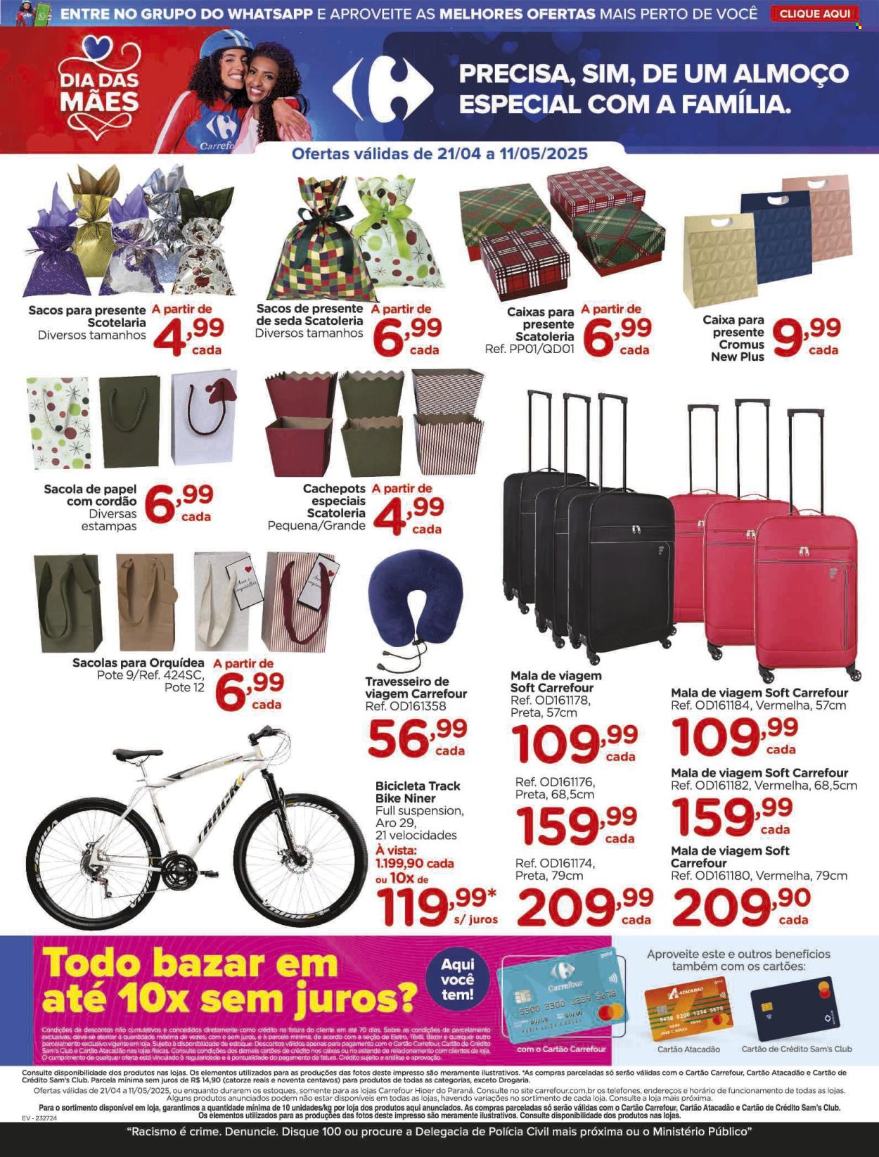 Encarte Carrefour Hiper  - 21.04.2025 - 11.05.2025.