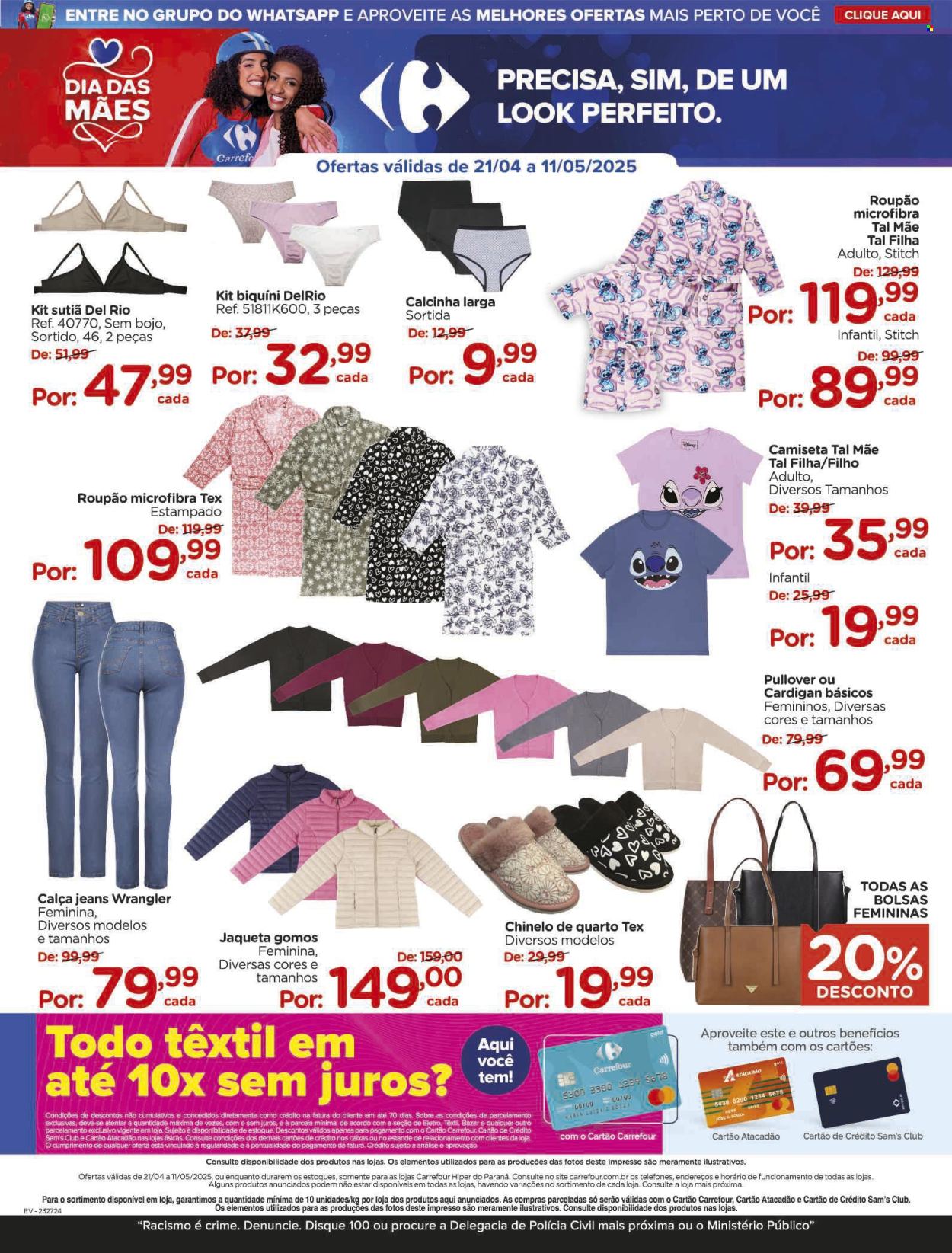 Encarte Carrefour Hiper  - 21.04.2025 - 11.05.2025.