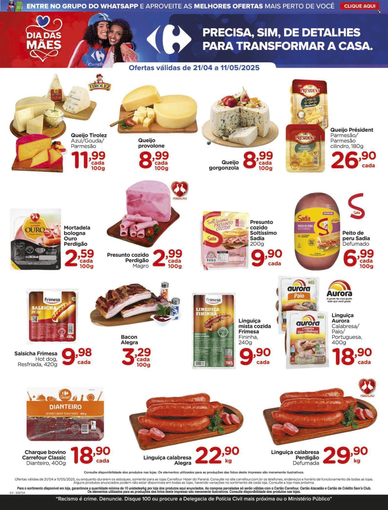 Encarte Carrefour Hiper  - 21.04.2025 - 11.05.2025.