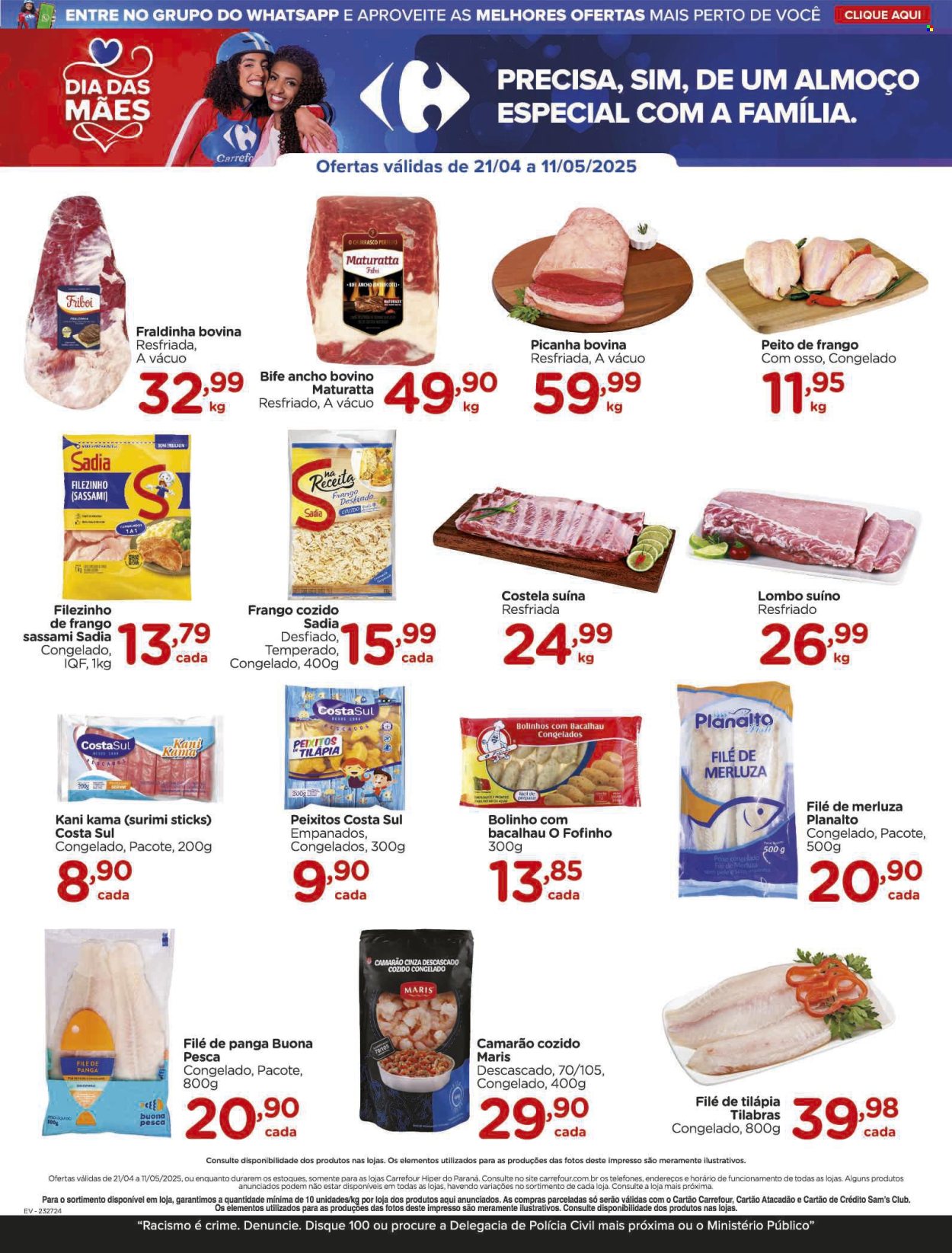 Encarte Carrefour Hiper  - 21.04.2025 - 11.05.2025.