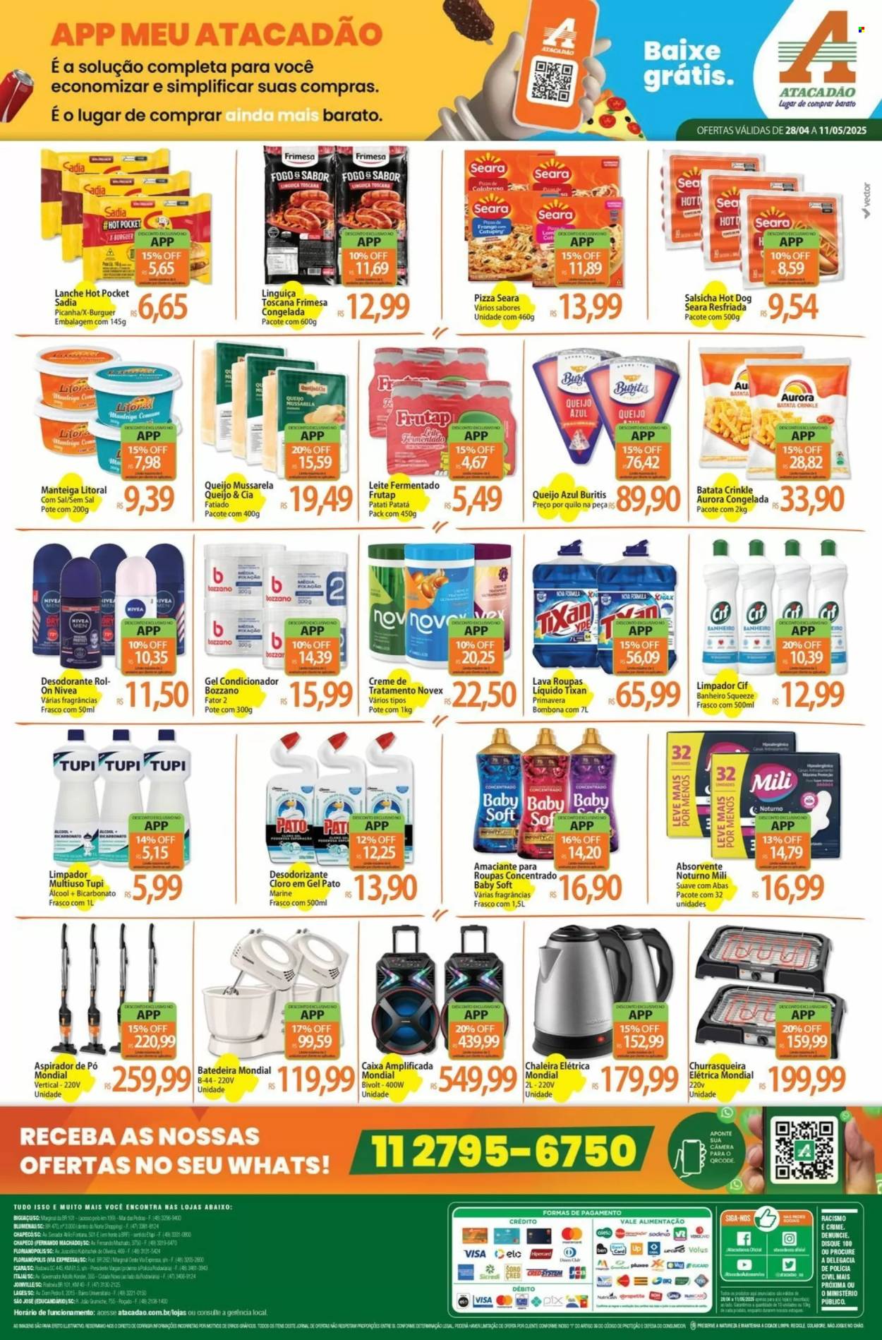 Encarte Atacadão  - 28.04.2025 - 11.05.2025.
