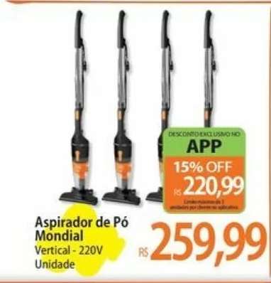 Aspirador de Pó Mondial