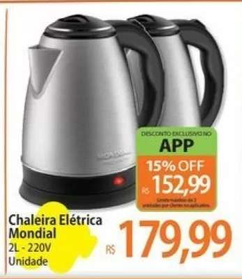 Chaleira Elétrica Mondial