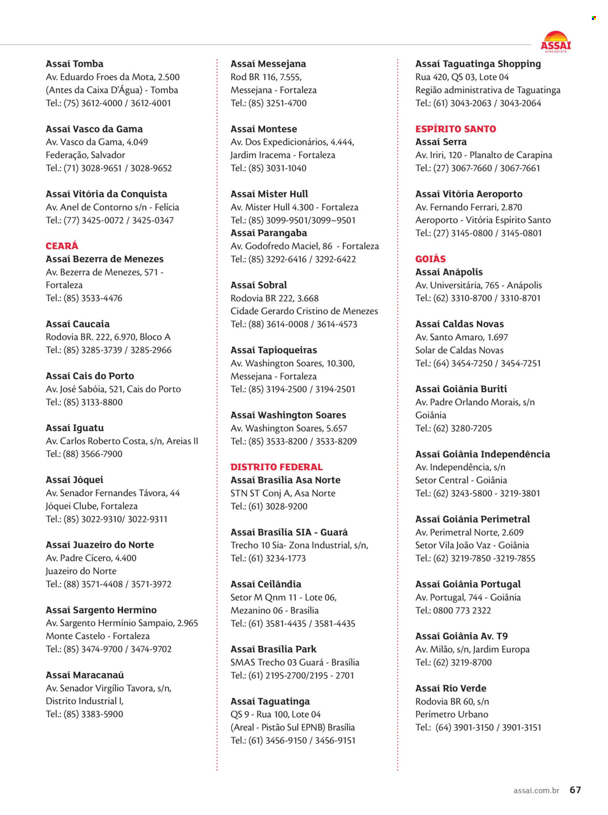Encarte Assaí Atacadista  - 01.05.2025 - 31.05.2025.