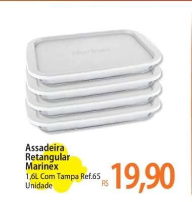 Assadeira Retangular Marinex