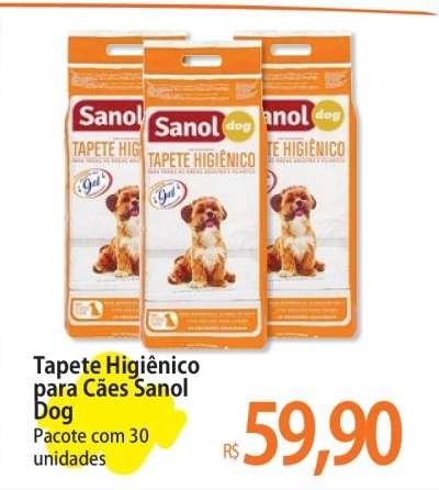 Tapete Higiênico para Cães Sanol Dog