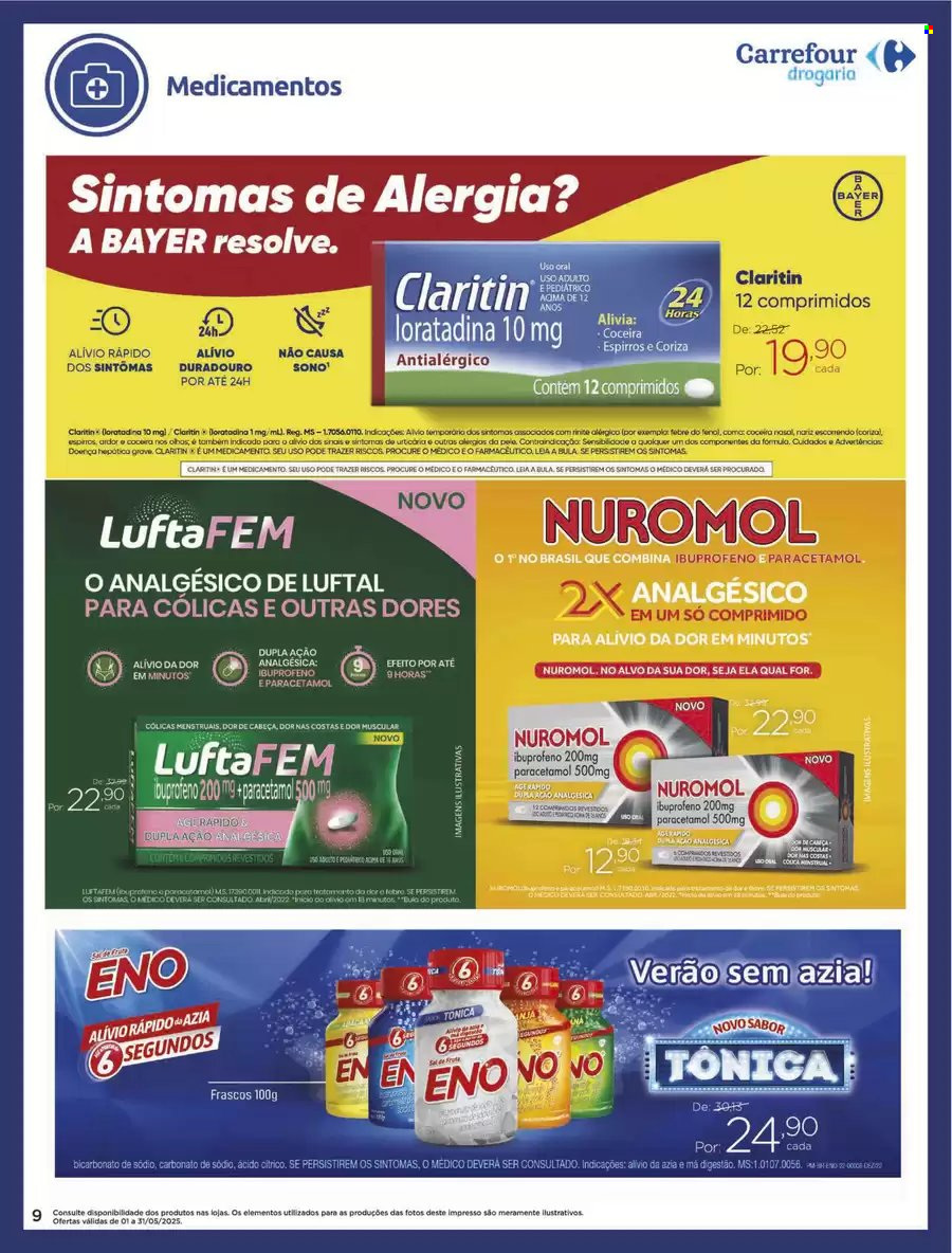 Encarte Carrefour Drogaria  - 01.05.2025 - 31.05.2025.