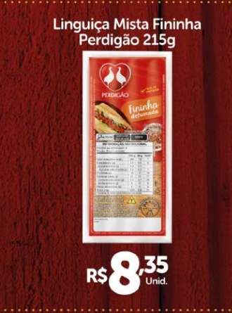 Linguiça Mista Fininha Perdigão 215g