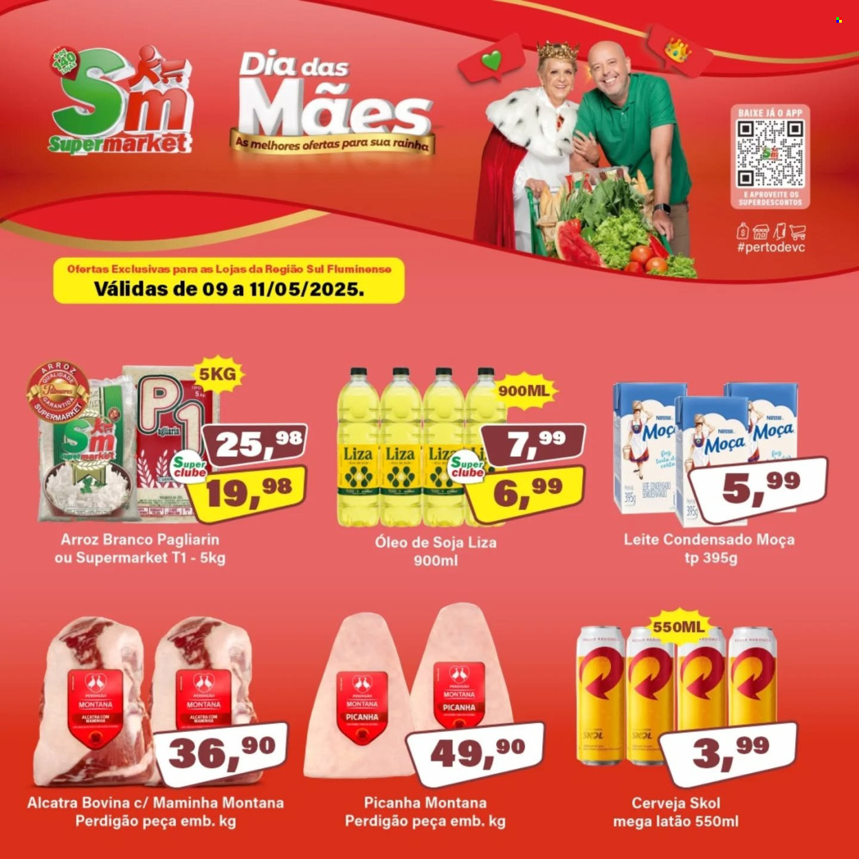 Encarte Rede Supermarket  - 09.05.2025 - 11.05.2025.